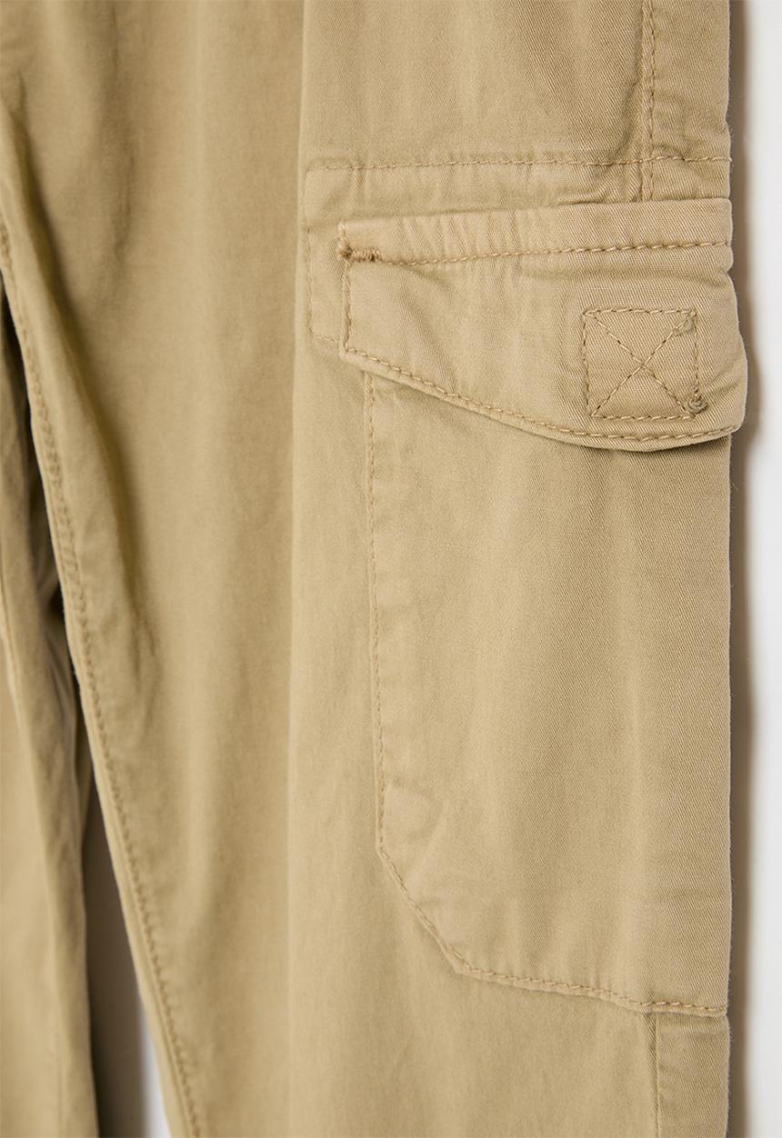 MINOTI - Boys basic combat pant - stone