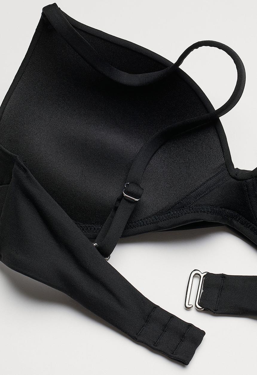 H&M - Push-up bikini top - black