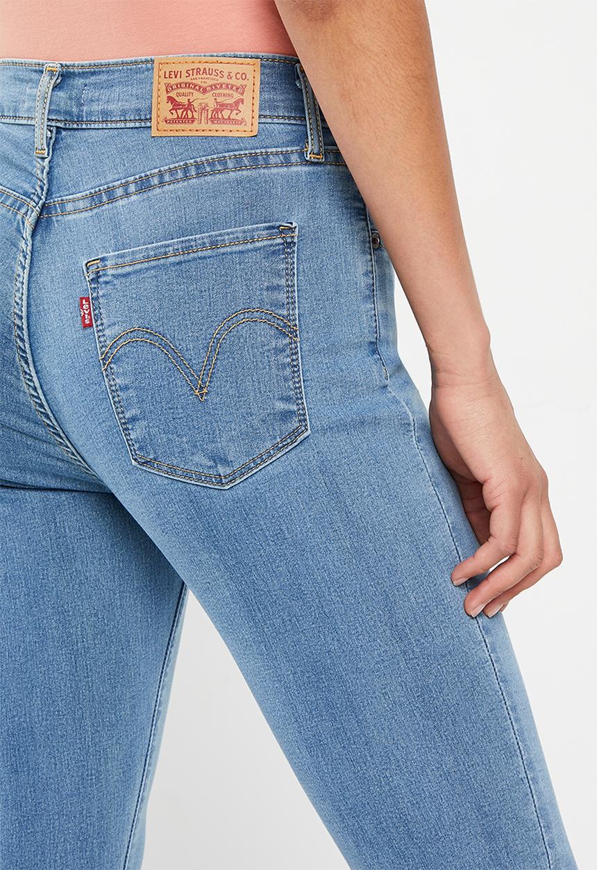 Levi’s® - Curvy hirise superskinny - quebec lake