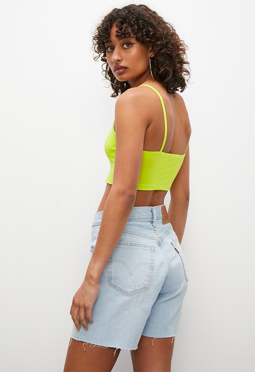Blake - 3 Pack strappy v crop vest - multi 