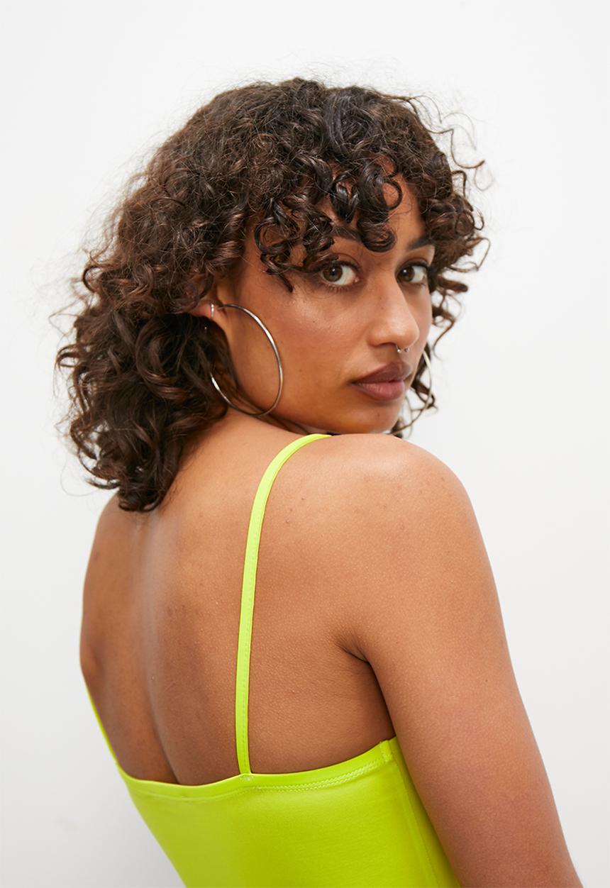 Blake - 3 Pack strappy v crop vest - multi 