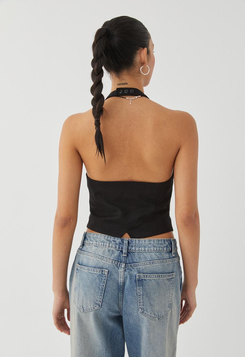 Supré  - Michelle vest - black