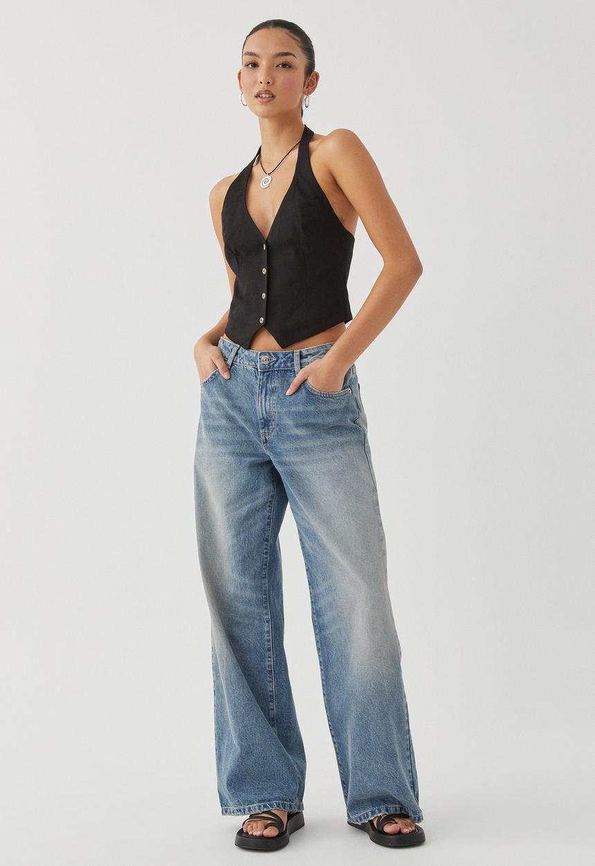 Supré  - Michelle vest - black
