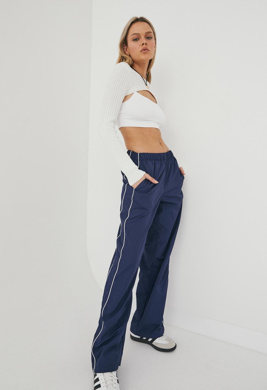 Supré  - Julia sporty pull on pant - varsity navy