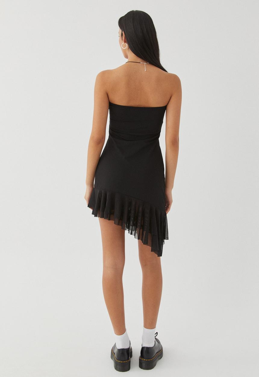 Supré  - Hazel strapless mesh dress - black