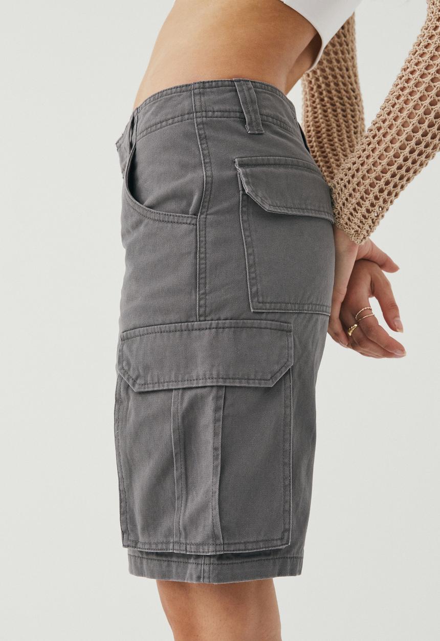 Supré  - Gigi cargo short - suede grey