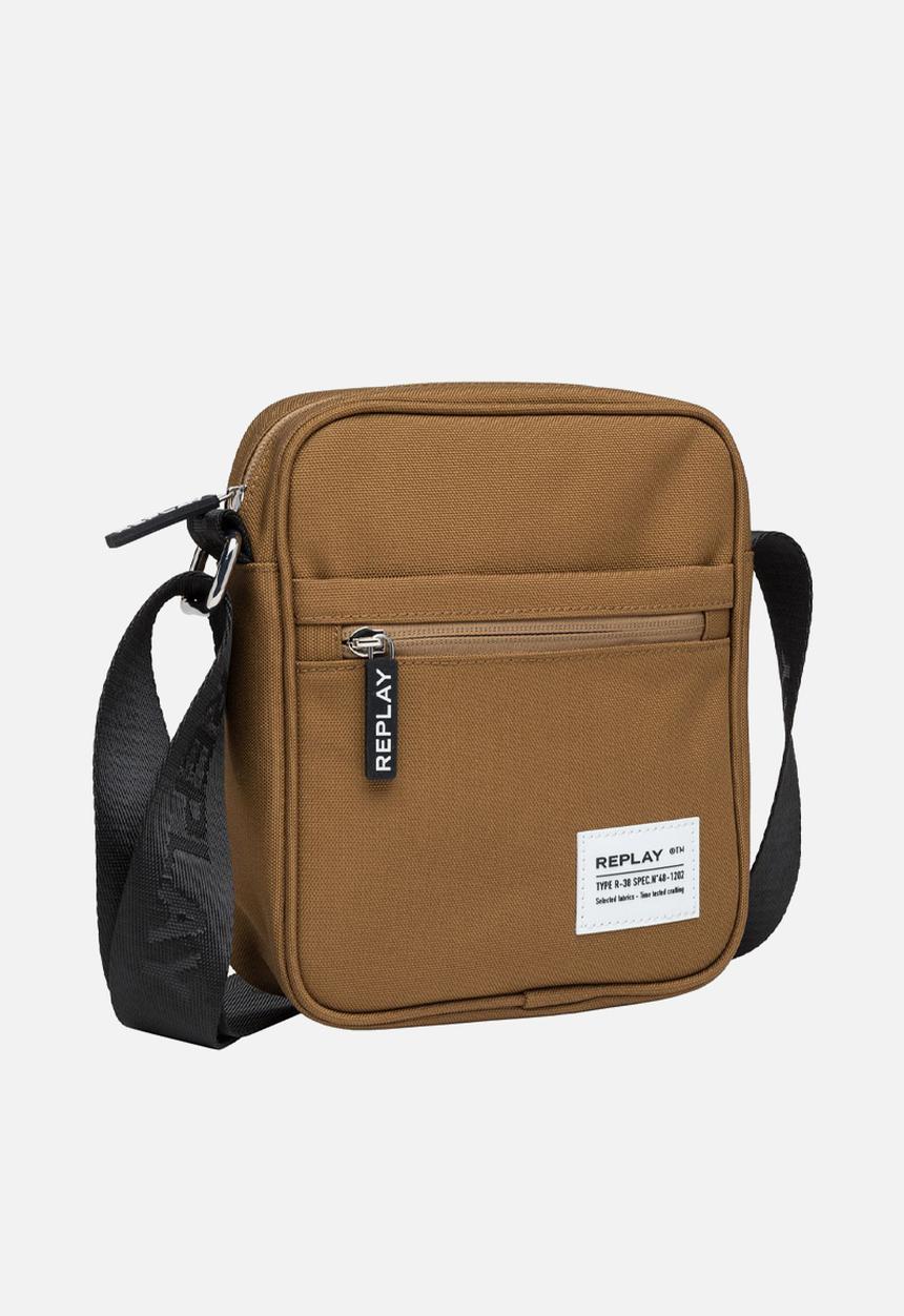 Replay - Borsa crossbody bag - light brown smoke
