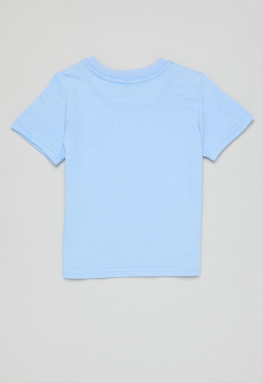 Pop Candy - 2 Pack tee - soft blue and white