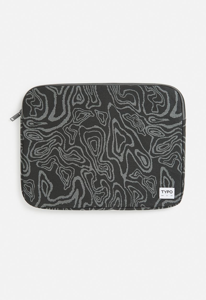 Typo - Take me away 15 inch laptop case cvs - topograph black