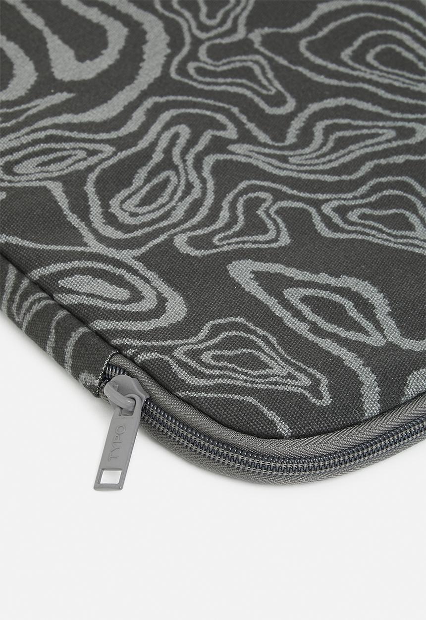 Typo - Take me away 15 inch laptop case cvs - topograph black