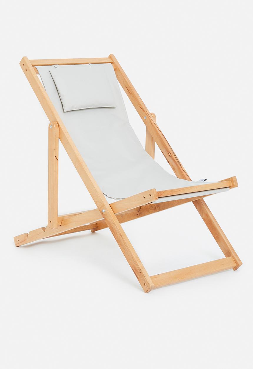 Sixth Floor - Baelor outdoor deck chair - stone