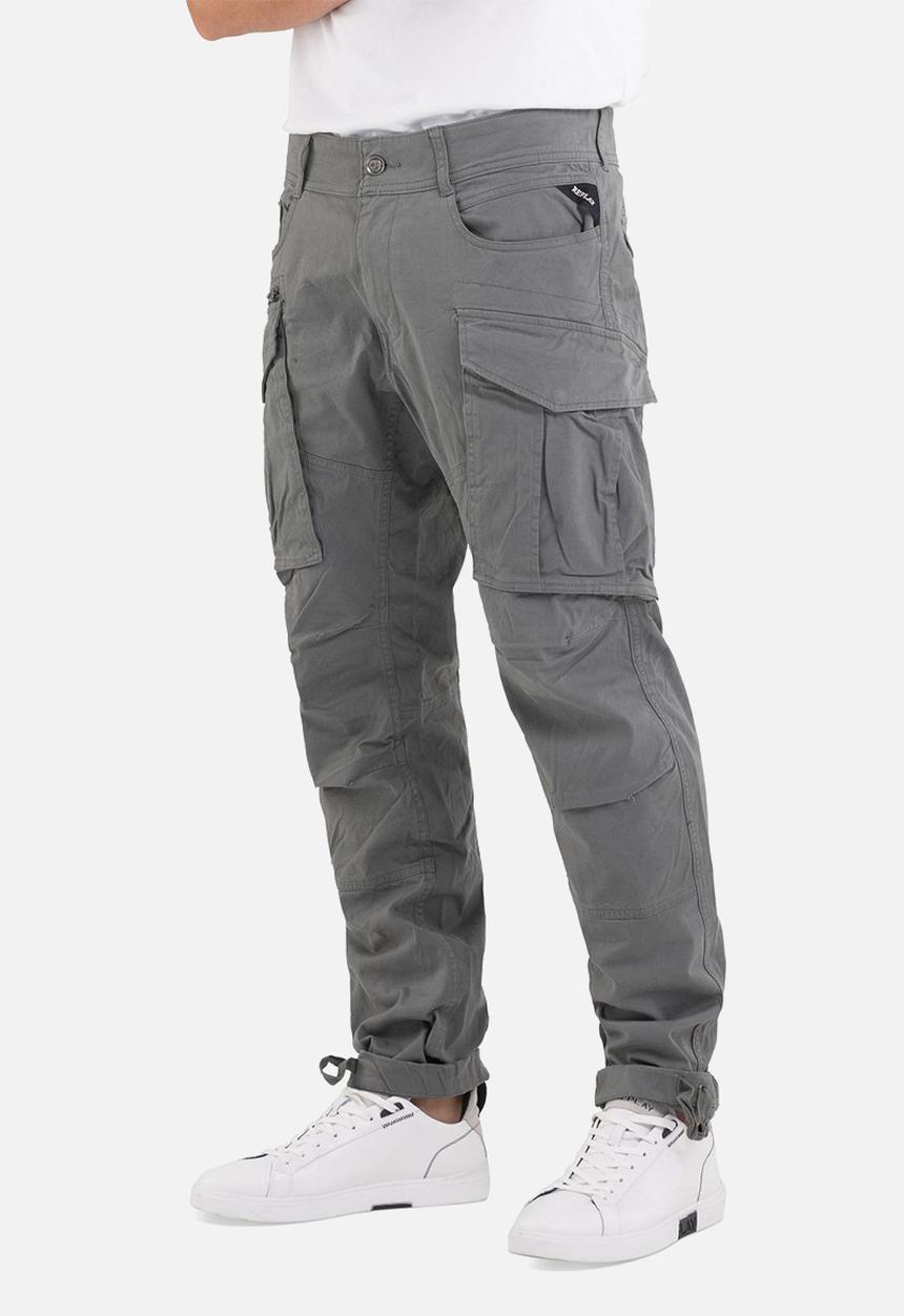 Replay - Comfort cotton twill cargo - aviator green 