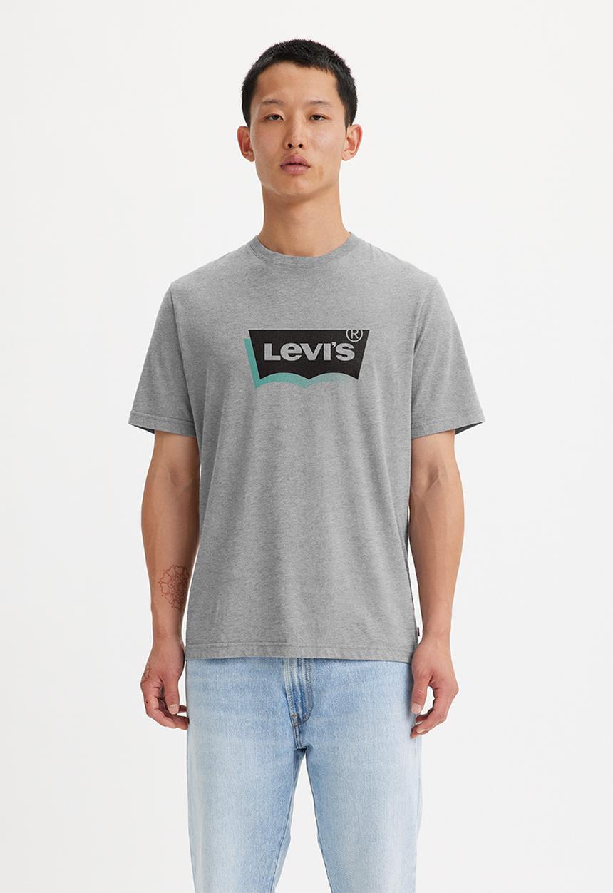 Levi’s® - Short sleeve relaxed fit tee za ssnl bw expression - grey