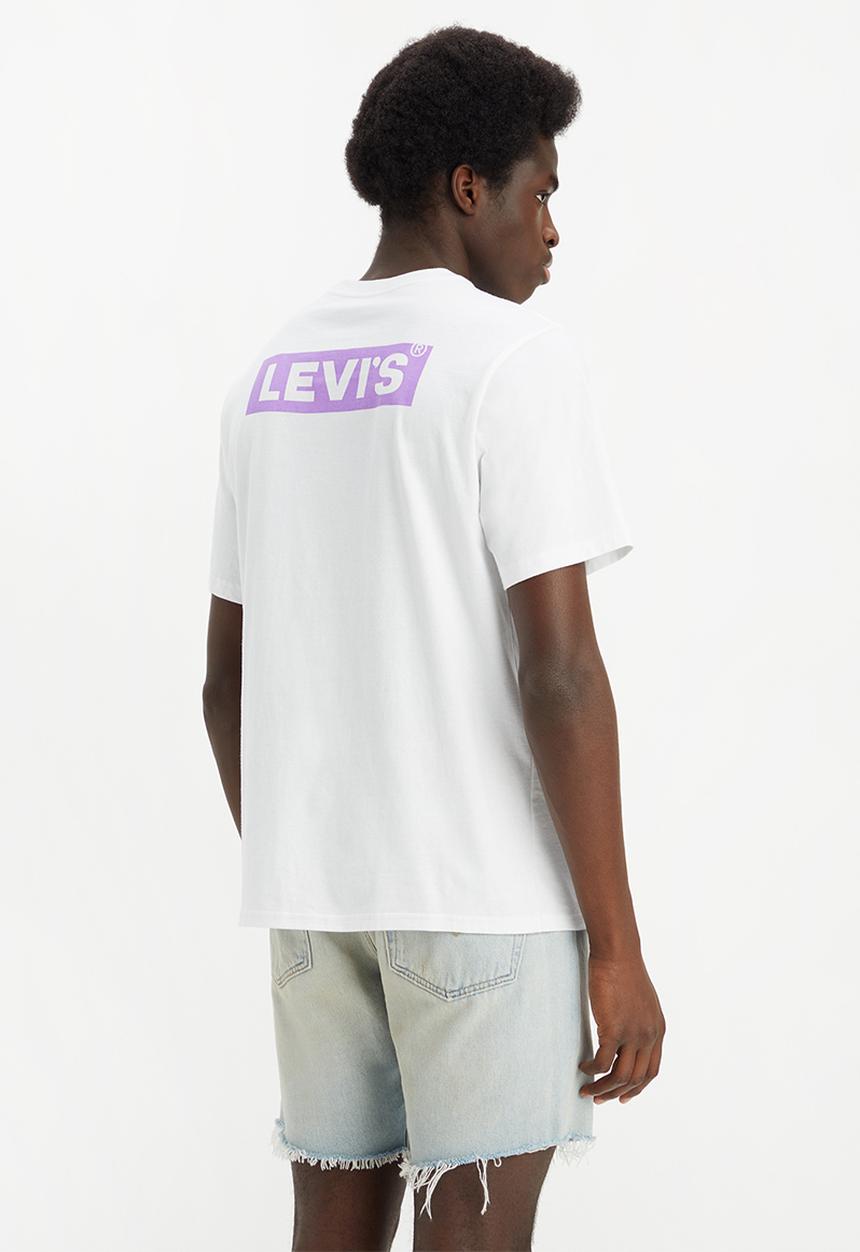 Levi’s® - Short sleeve relaxed fit tee za ssnl expression bo - white