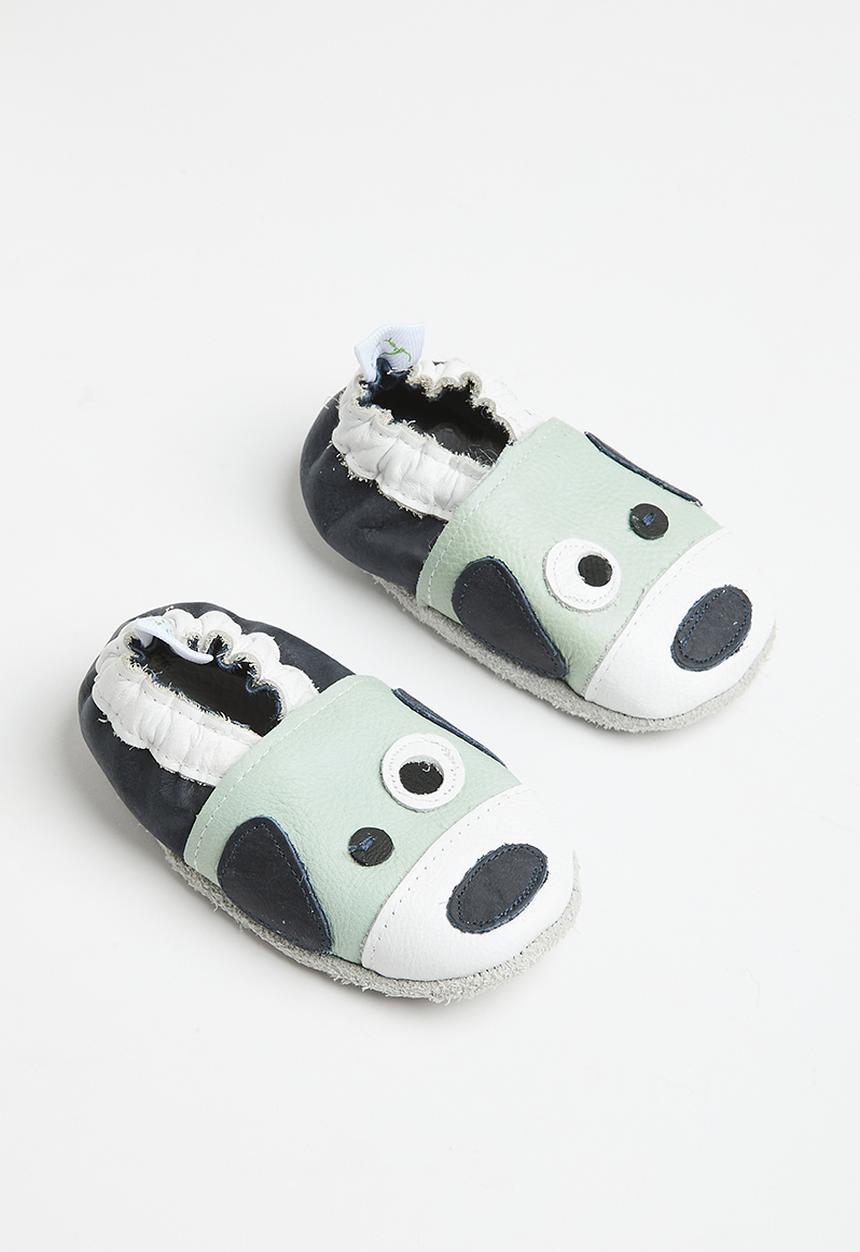 Pitta-Patta Shoes - Puppy baby shoe - navy