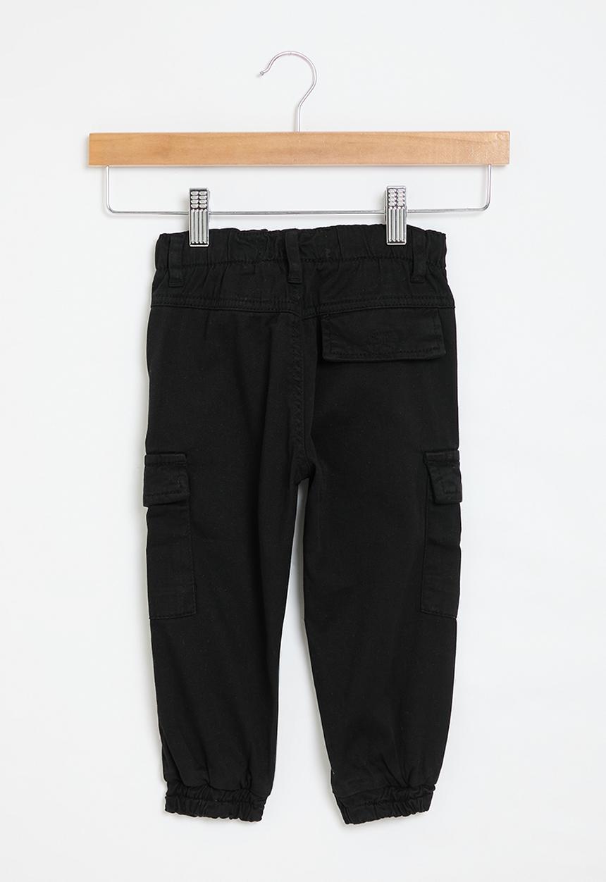 MINOTI - Woven combat pant - black 