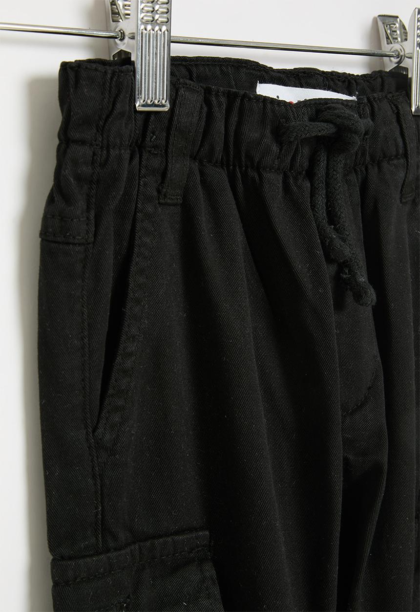 MINOTI - Woven combat pant - black 