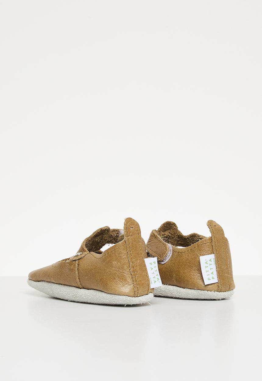Pitta-Patta Shoes - Baby doll plain -  light vintage
