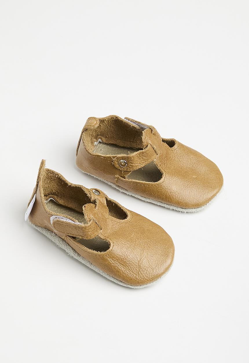 Pitta-Patta Shoes - Baby doll plain -  light vintage
