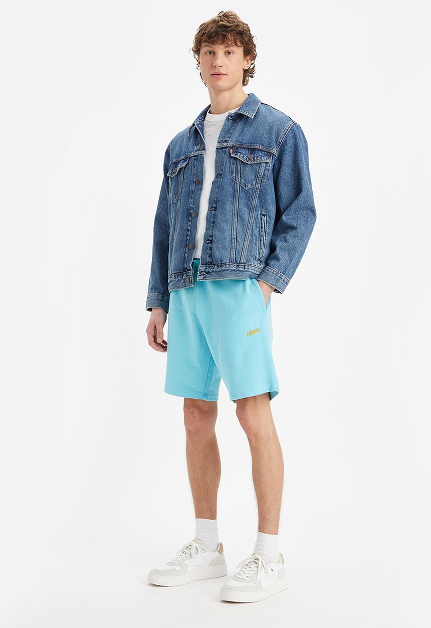 Levi’s® - Levis sweat shorts za blue mist - blue