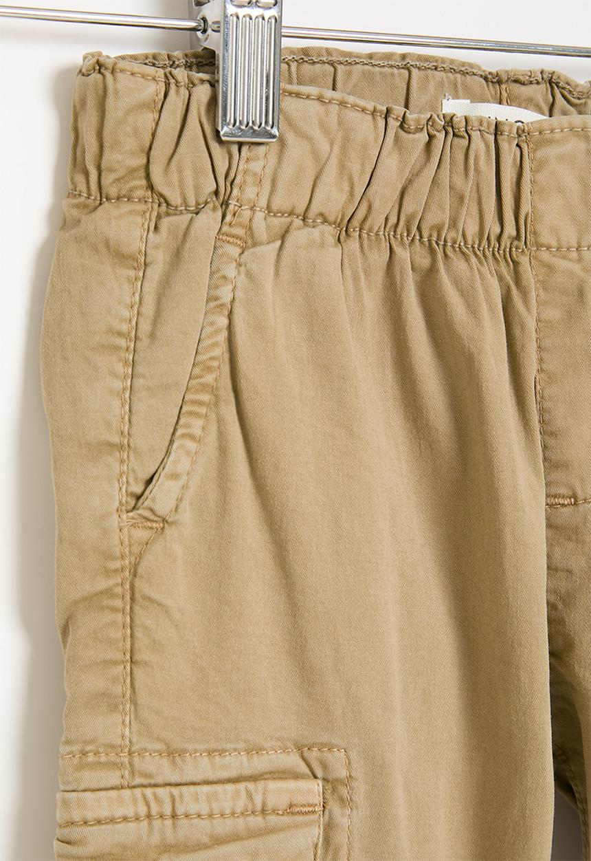 MINOTI - Boys basic combat pant - stone