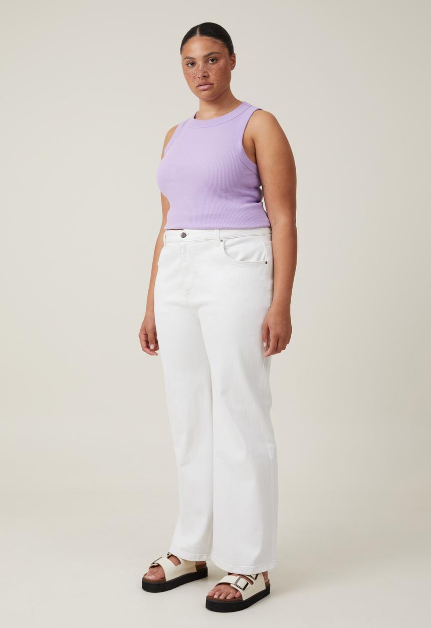 Cotton On - Plus the 91 tank - lilac posie