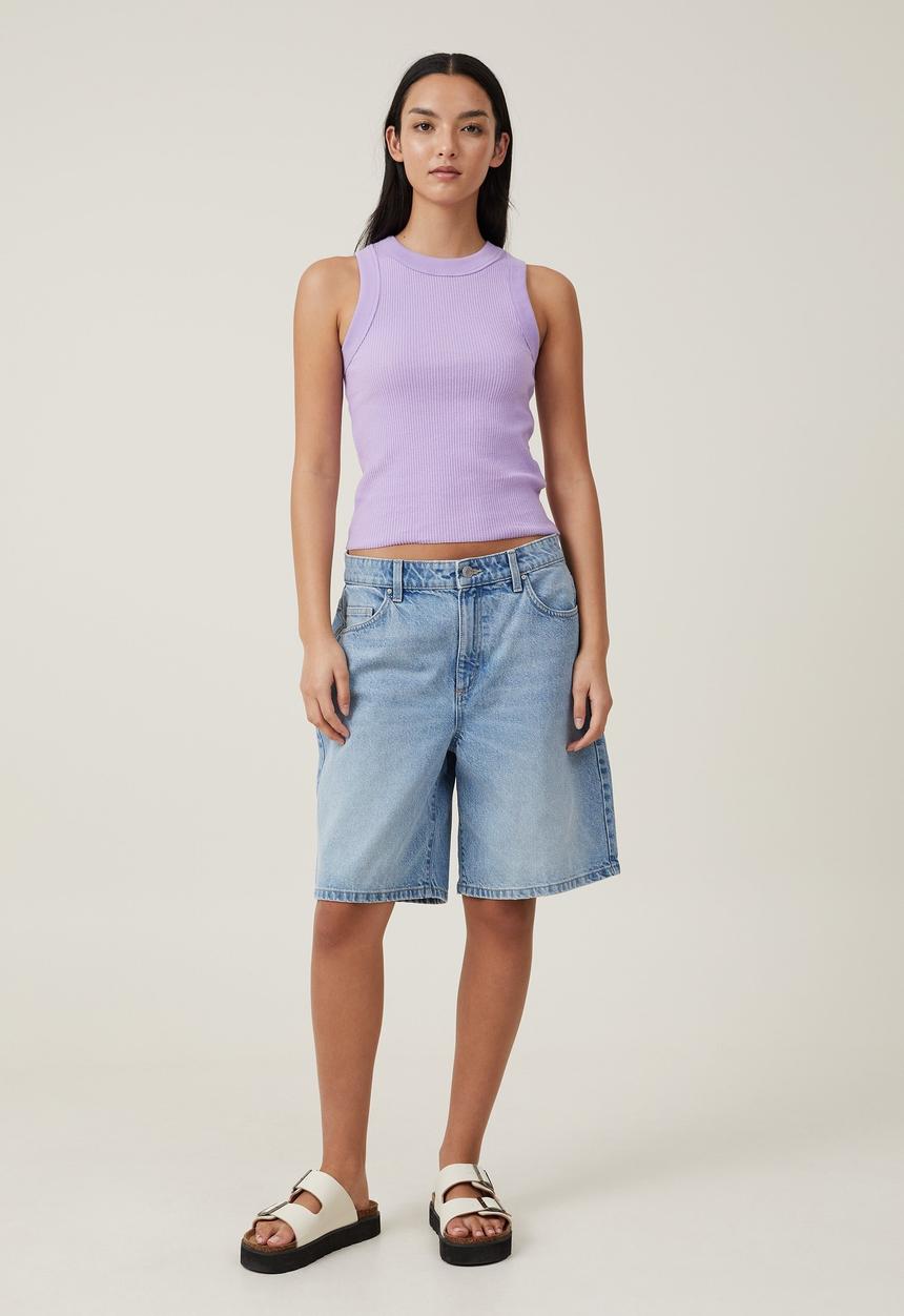Cotton On - The 91 tank - lilac posie