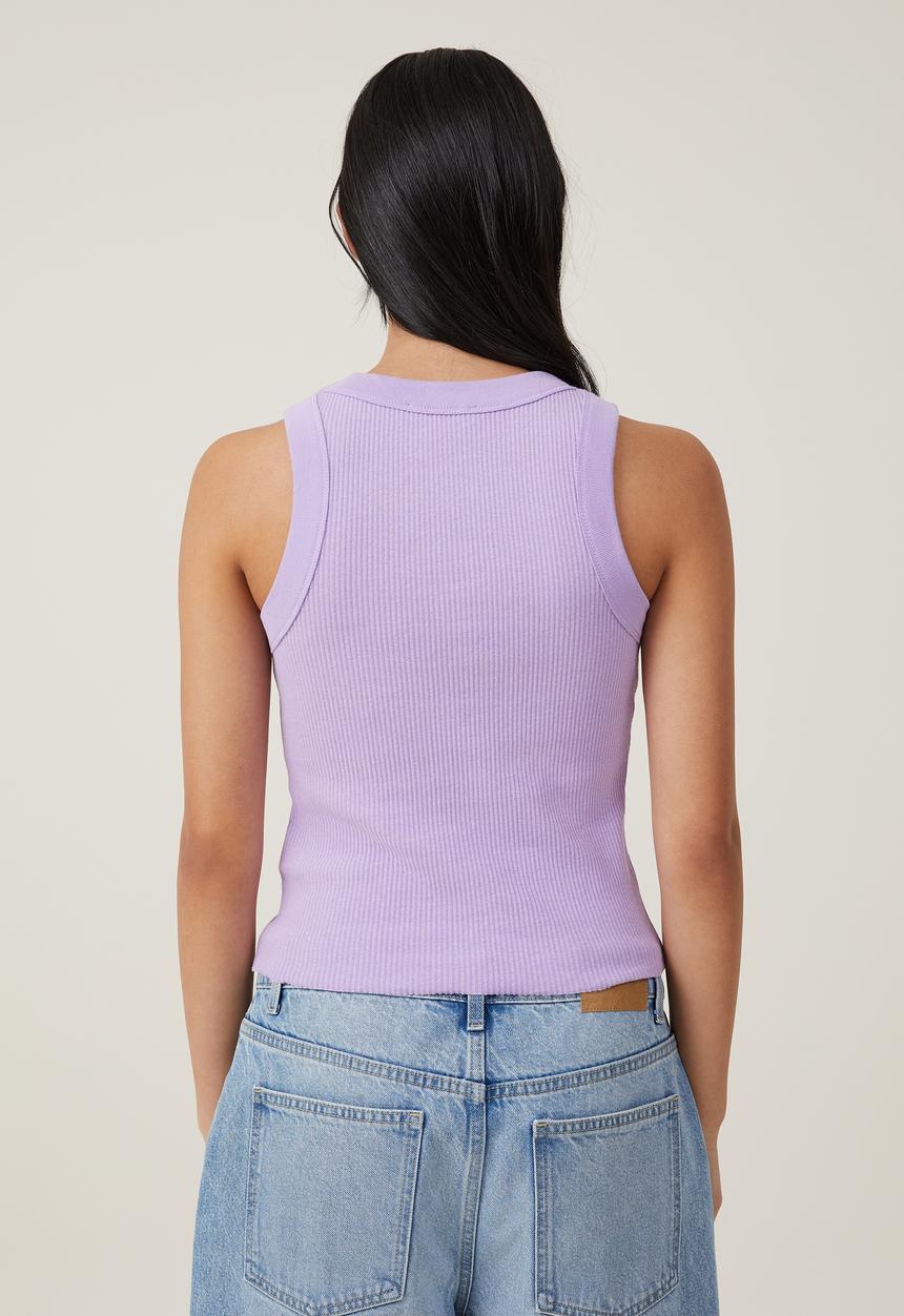 Cotton On - The 91 tank - lilac posie