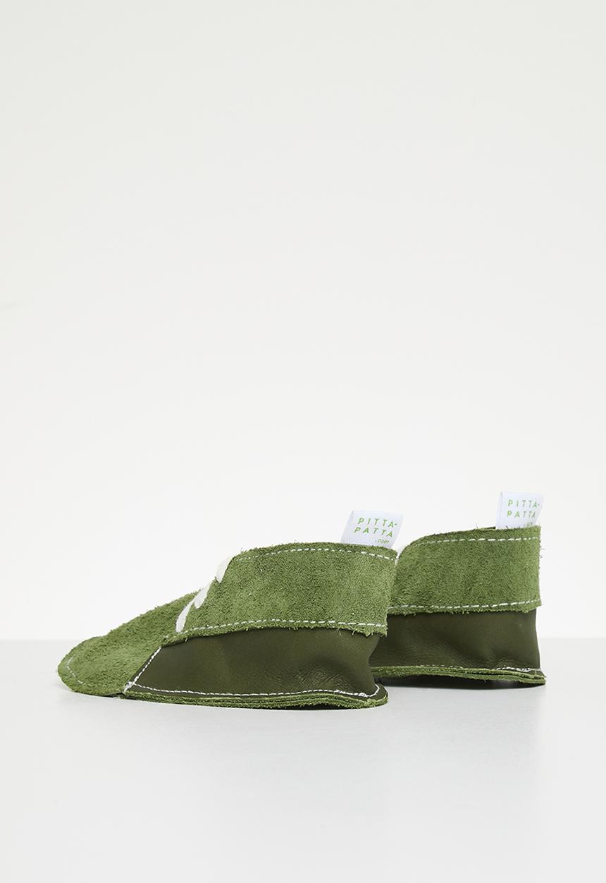 Pitta-Patta Shoes - David - olive green