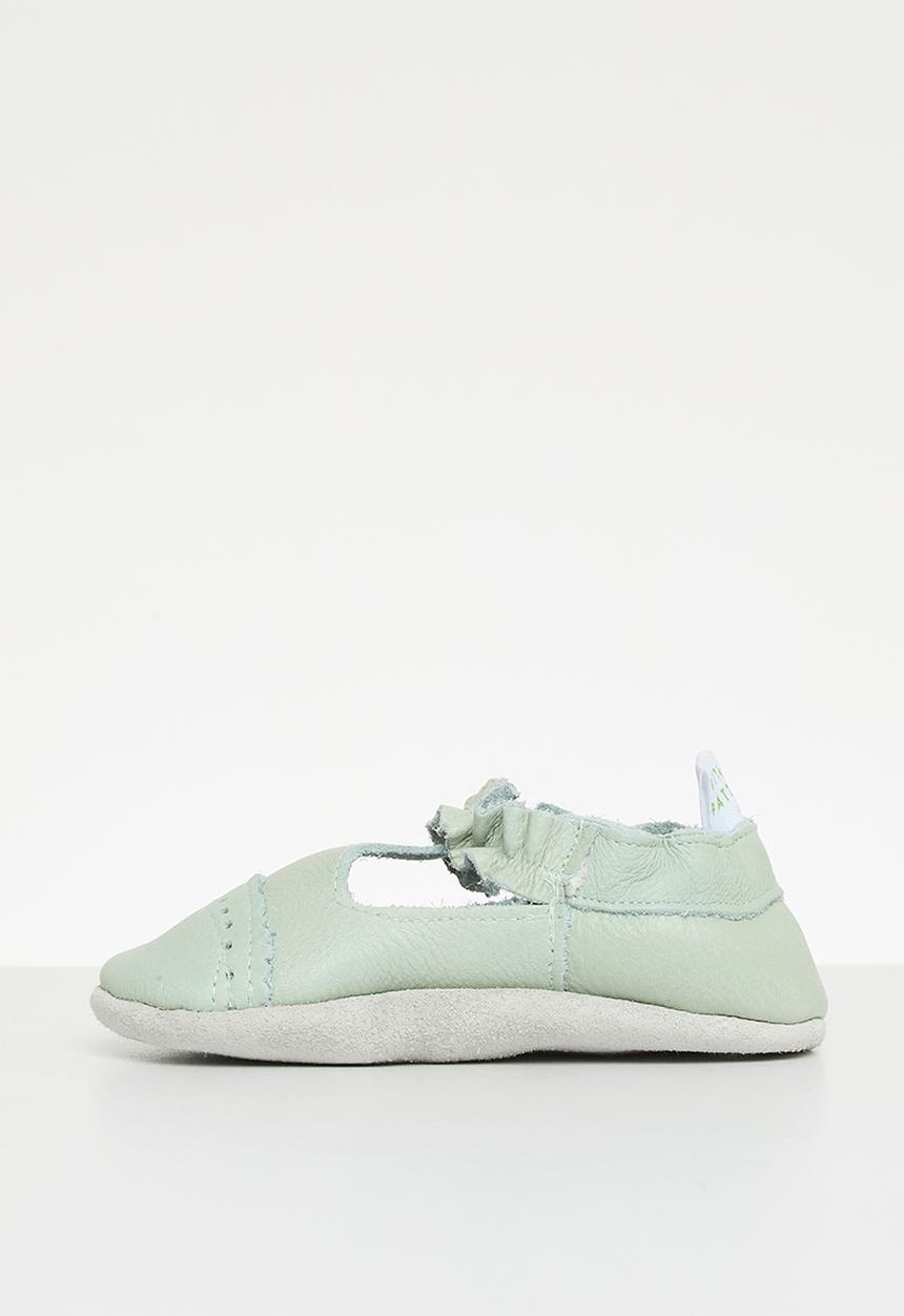 Pitta-Patta Shoes - T-bar - duck egg