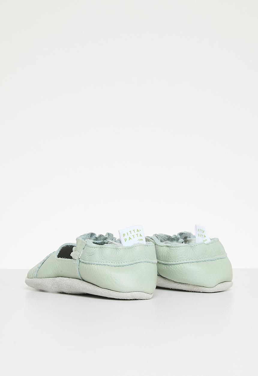 Pitta-Patta Shoes - T-bar - duck egg