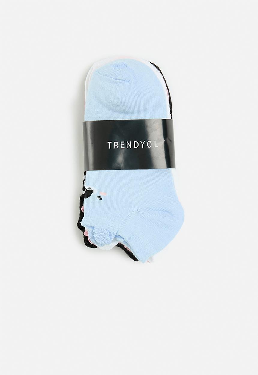Trendyol - 5 Pack ankle socks - multi