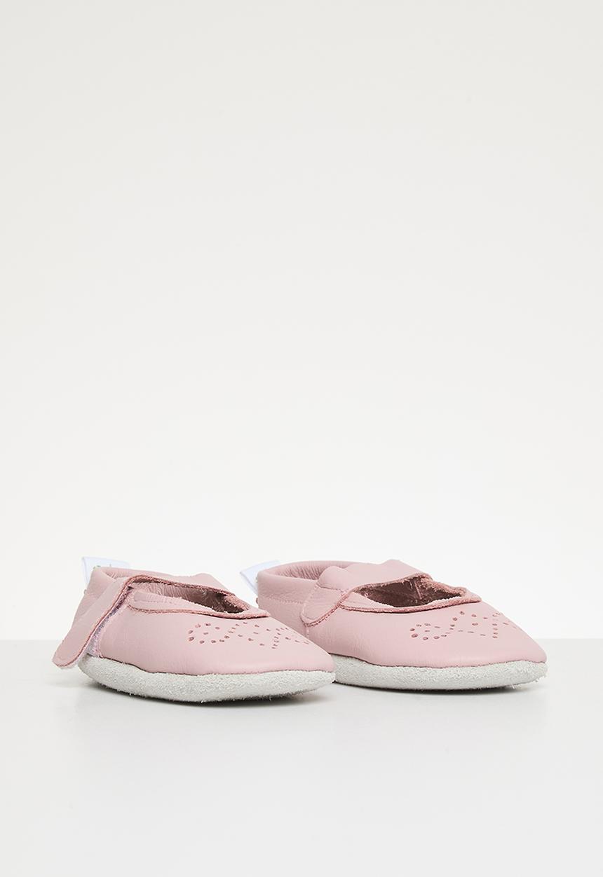 Pitta-Patta Shoes - Baby doll brogue - princess pink