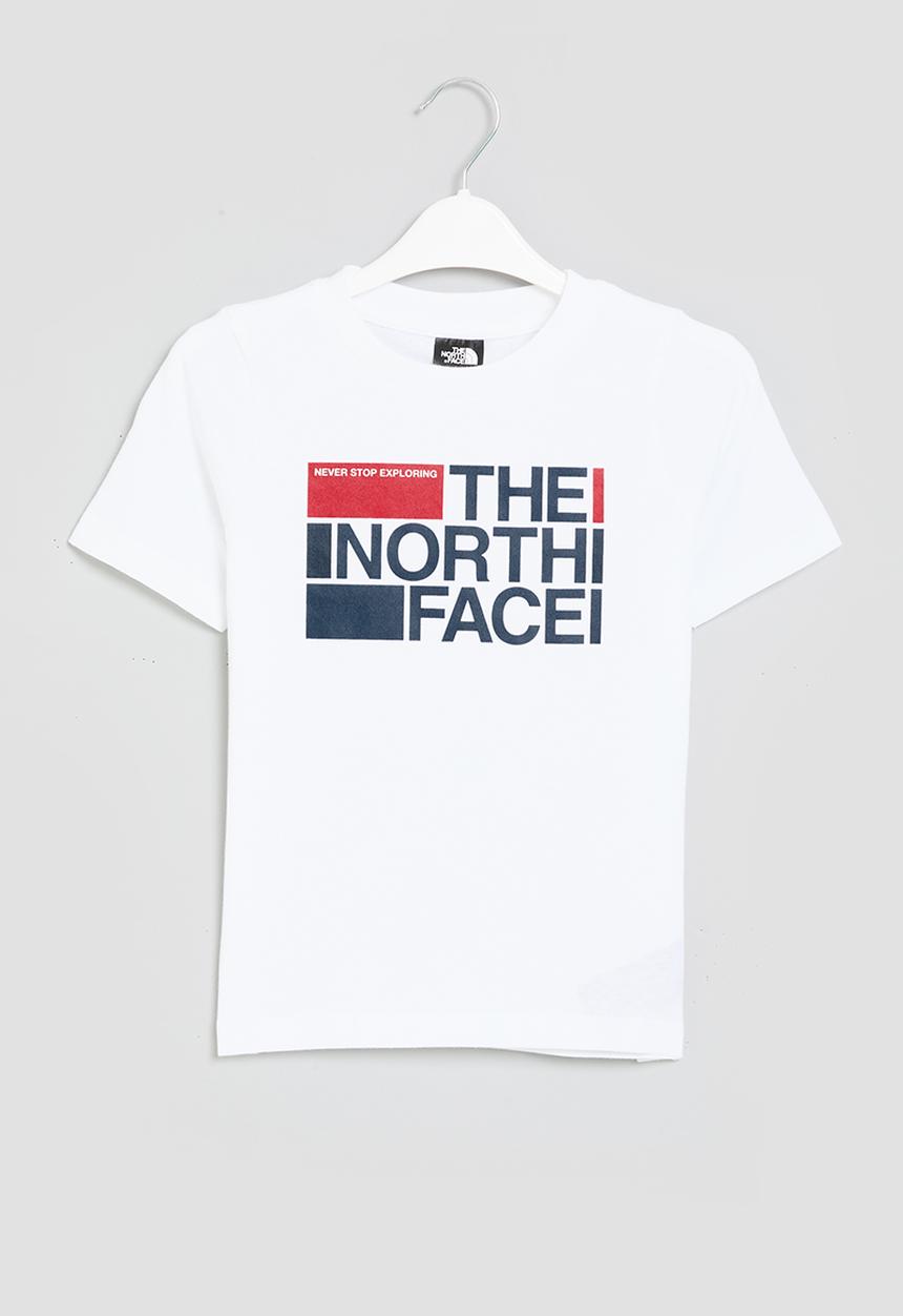 The North Face - Kids graphic short sleeve tee 1 - white