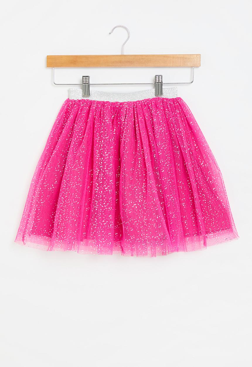 Character Group - Barbie mesh skirt - cerise