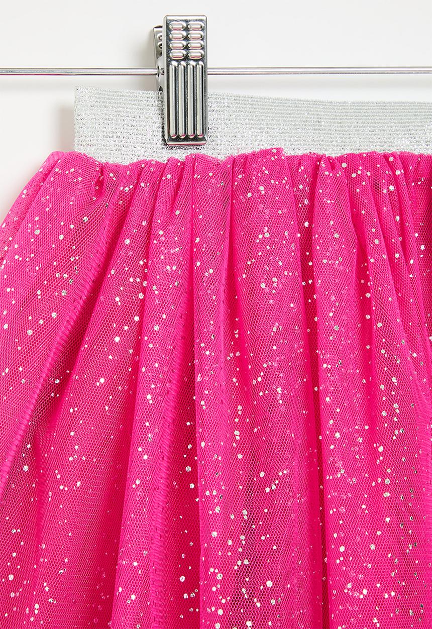 Character Group - Barbie mesh skirt - cerise