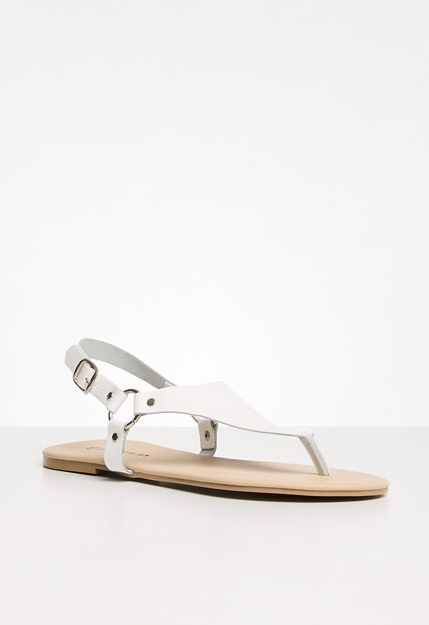 Superbalist - Jabari thong sandal - white