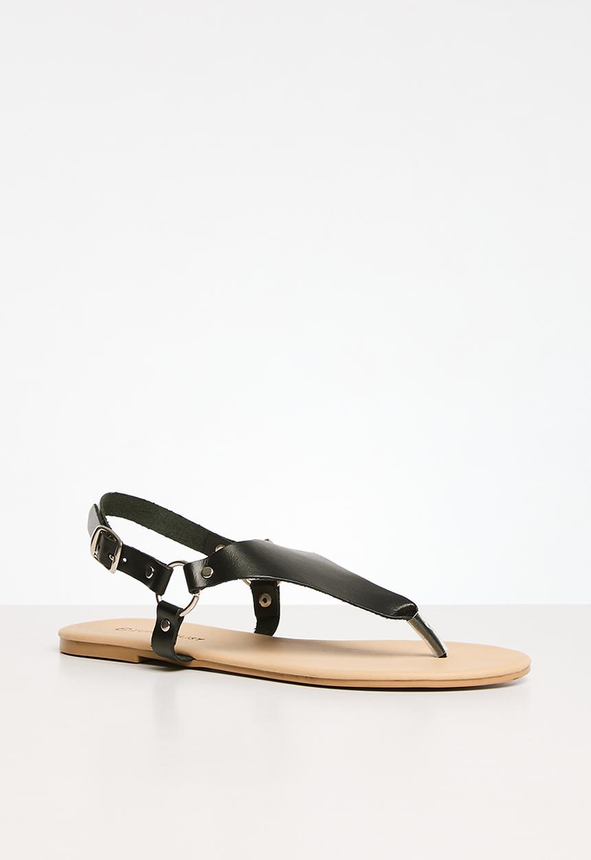 Superbalist - Jabari thong sandal - black