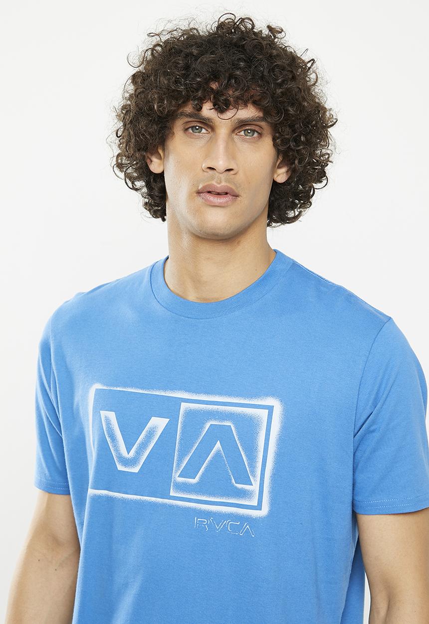 RVCA - Balance box short sleeve - mid blue 