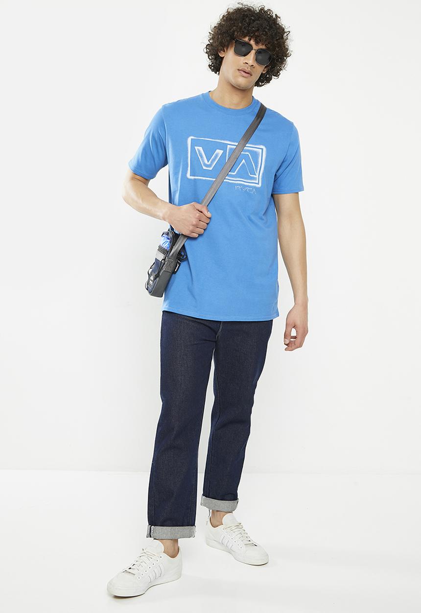RVCA - Balance box short sleeve - mid blue 