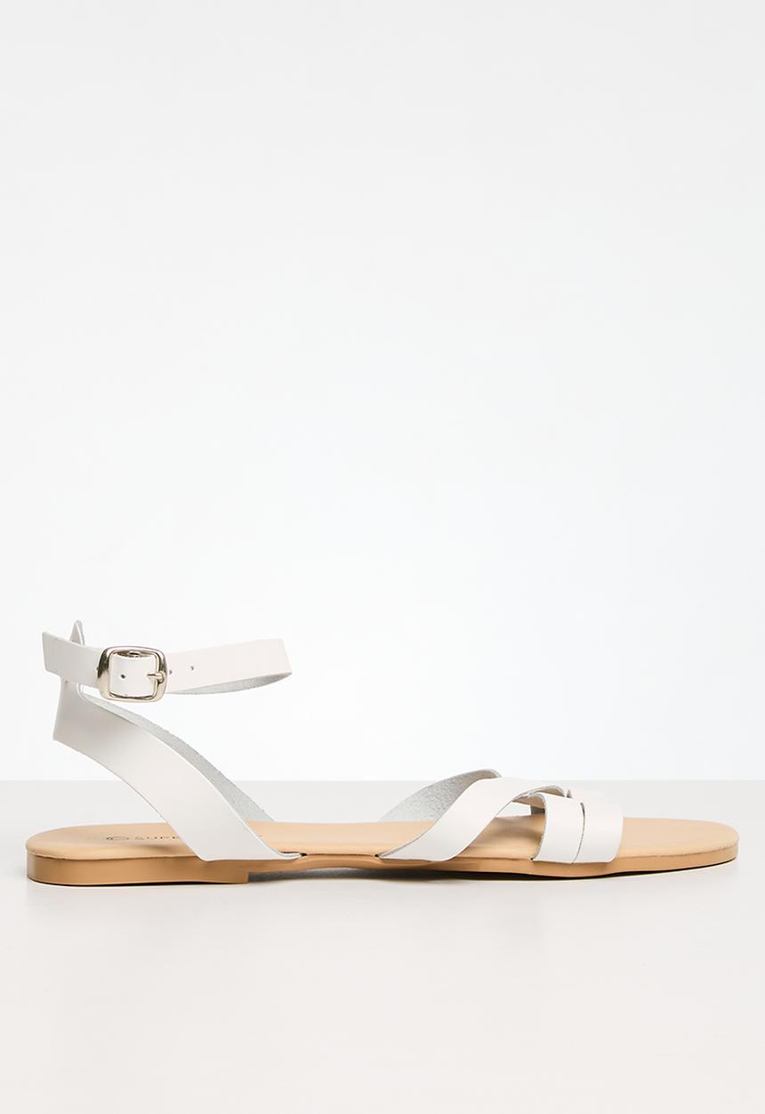 Superbalist - Lola anklestrap sandal - white