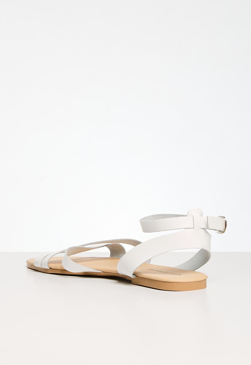 Superbalist - Lola anklestrap sandal - white