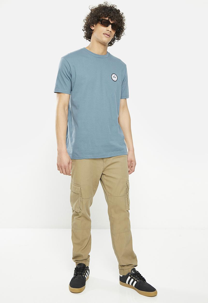RVCA - Reach short sleeve tee - grey melange