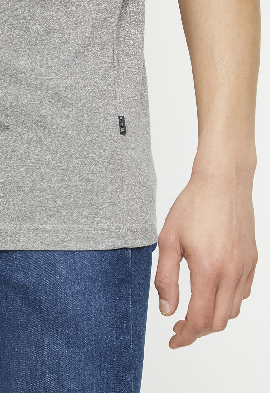 Rip Curl - Trademark tee - grey melange