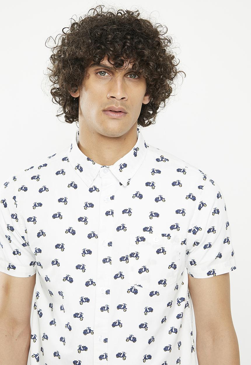Brave Soul - Msh-48stark - ecru/navy 