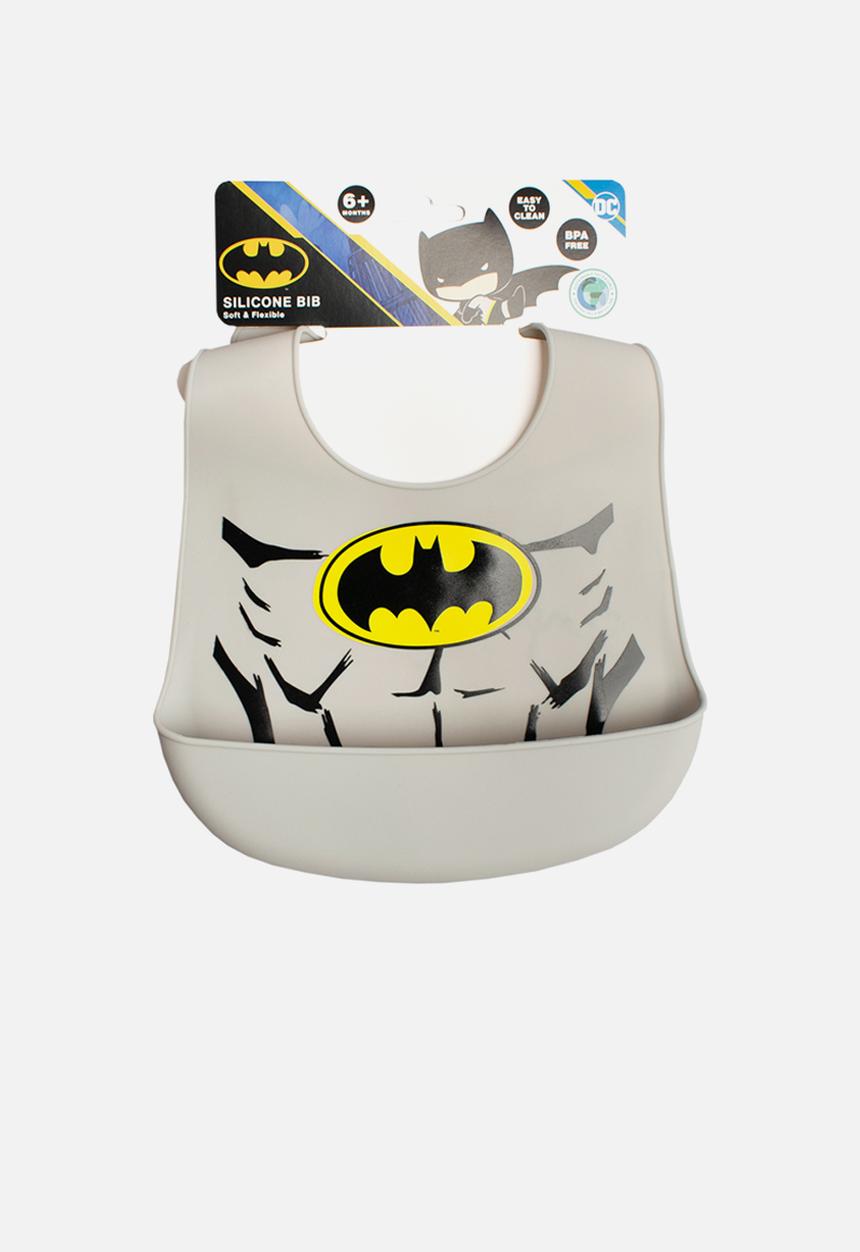 Character Group - Batman silicone bibs  - grey