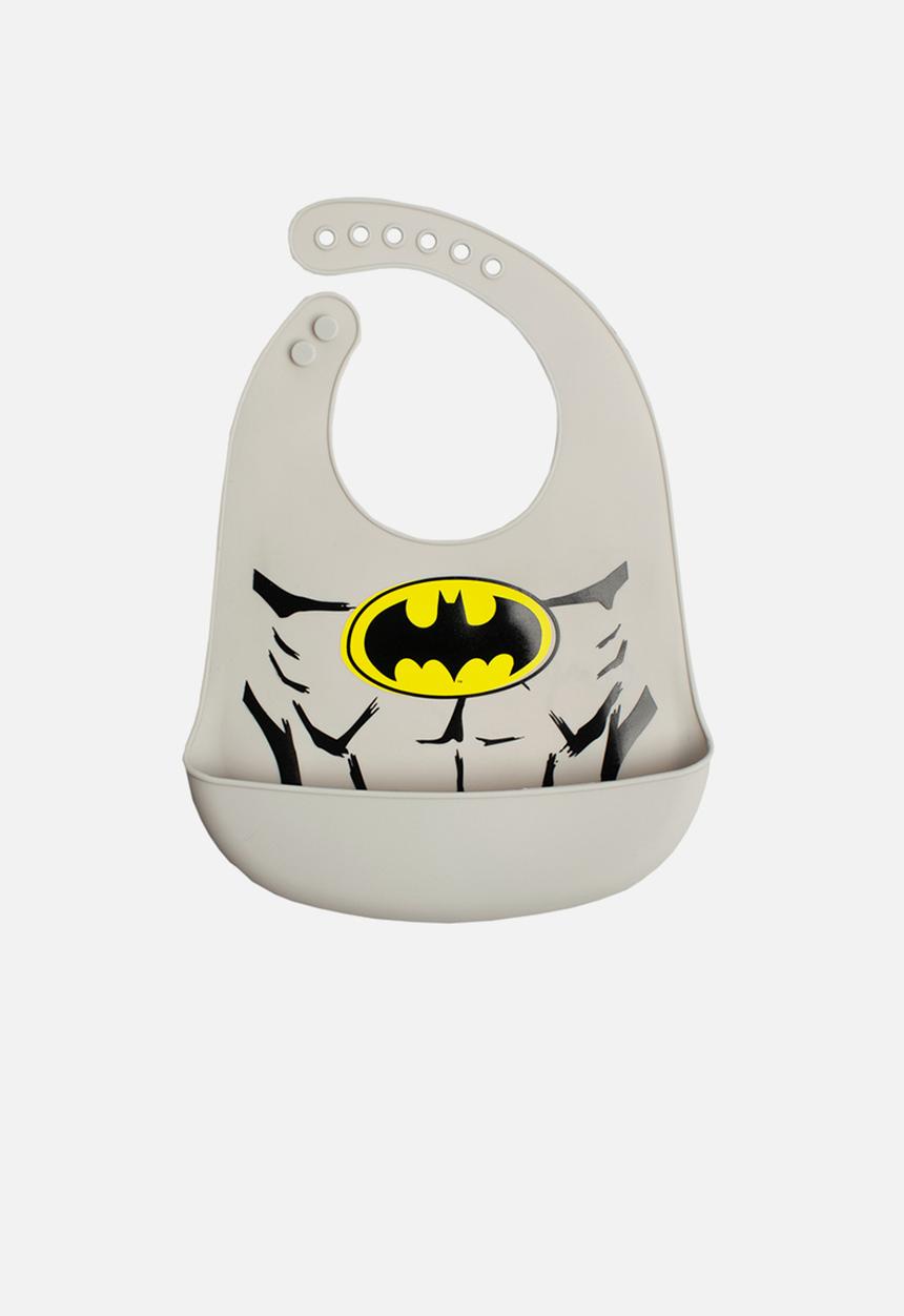 Character Group - Batman silicone bibs  - grey