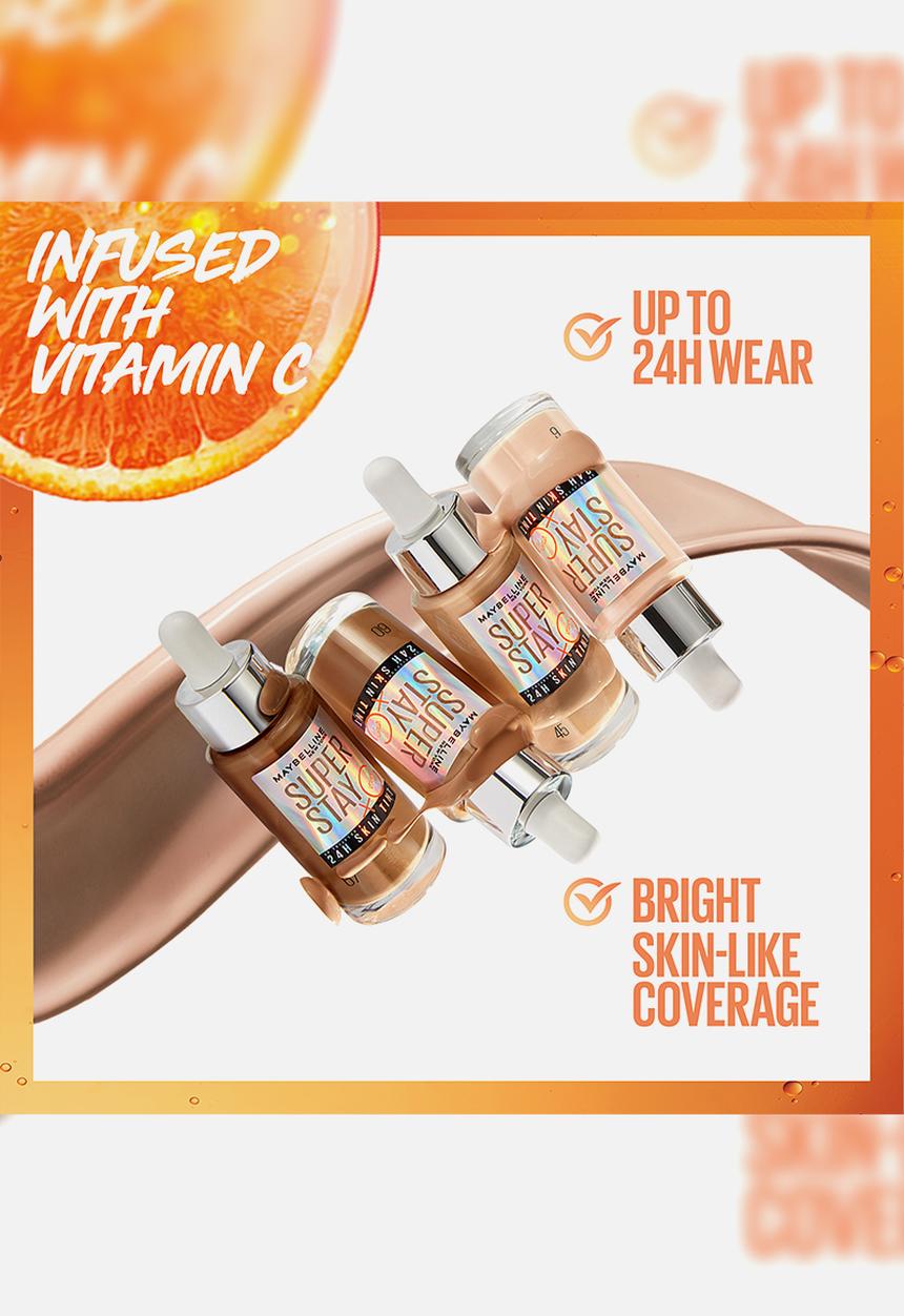 Maybelline - SuperStay Skin Tint with Vitamin C Vegan Formula 36