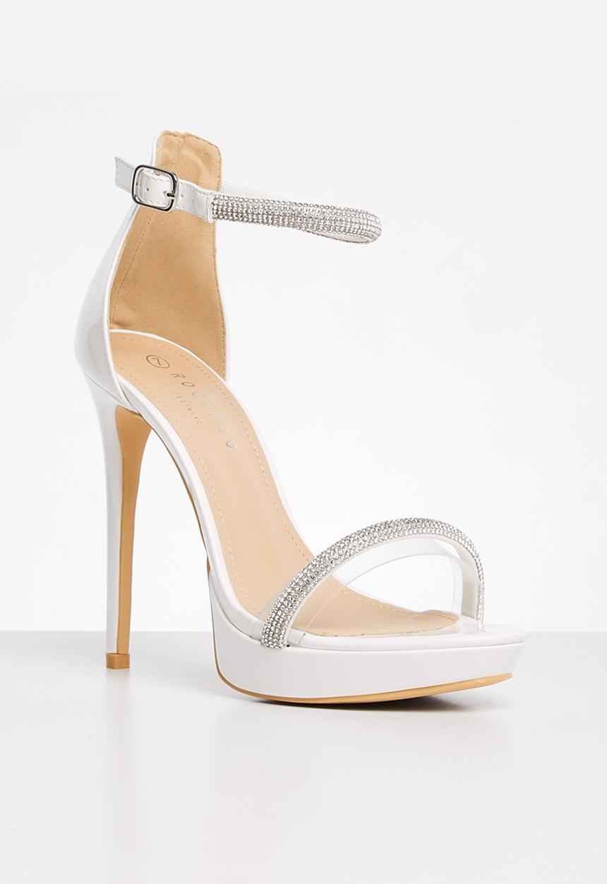 Rock & Co - Vegas 1 stiletto heel - white