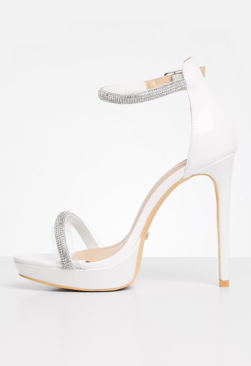 Rock & Co - Vegas 1 stiletto heel - white